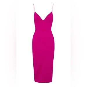 Alex Perry Mercer Stretch-Ponté Bodycon Midi Dress